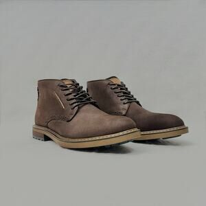 Arkbird Men’s Brown Leather Chukka Boots Size 7